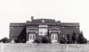 Poe School in Montville Township